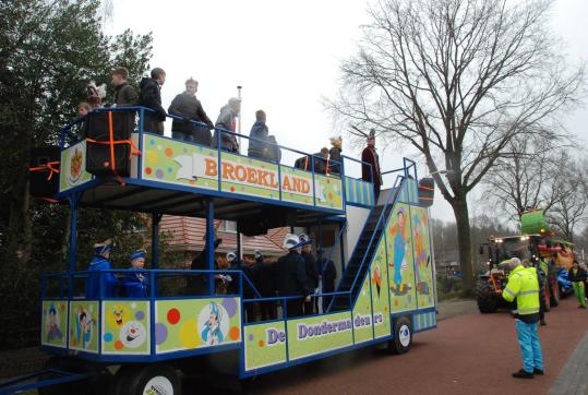 Kindercarnaval + grote optocht Broekland 24-02-2020